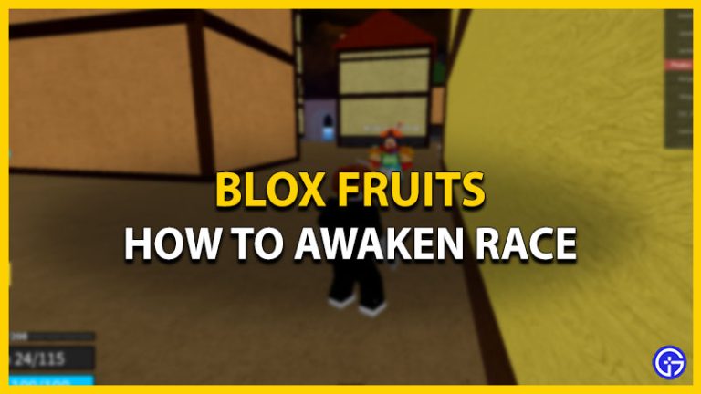 How To Awaken Race In Blox Fruits Roblox Gamer Tweak 3798