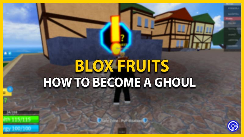 ghoul race blox fruits v4