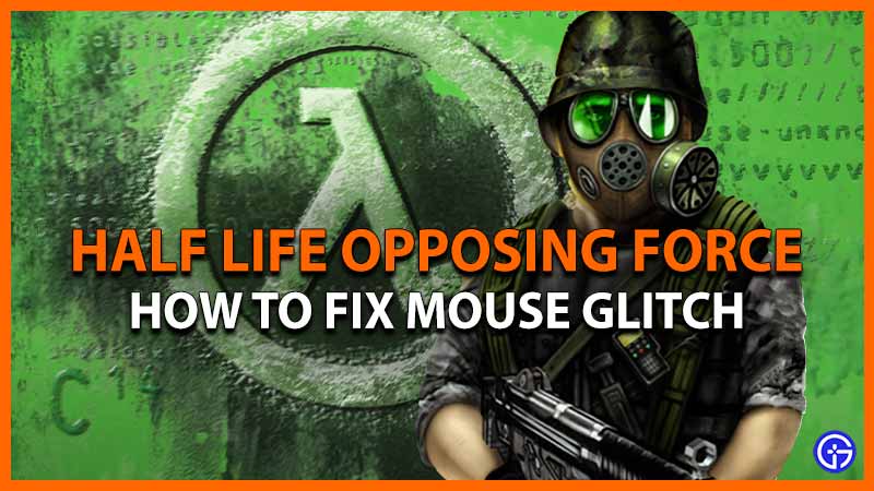 fix half life opposing force mouse glitch