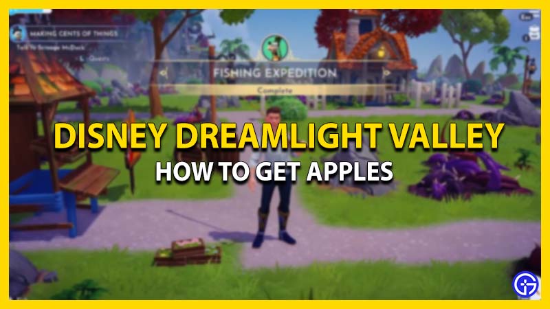 Get Apples in Disney Dreamlight Valley