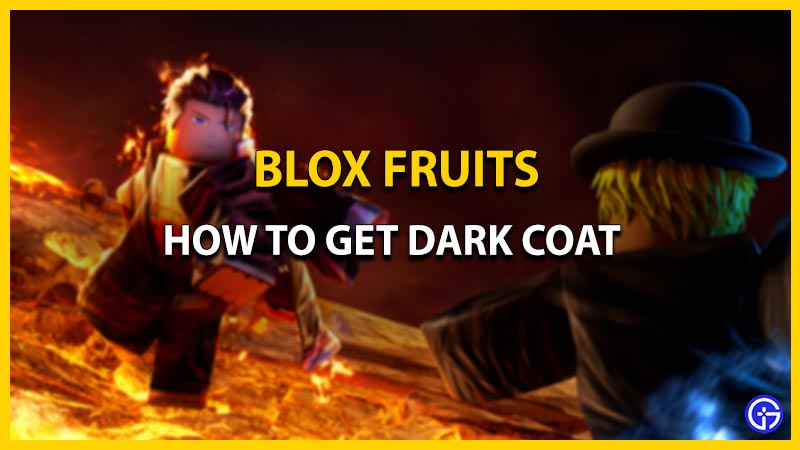 Blox Fruits Dark Coat accessories