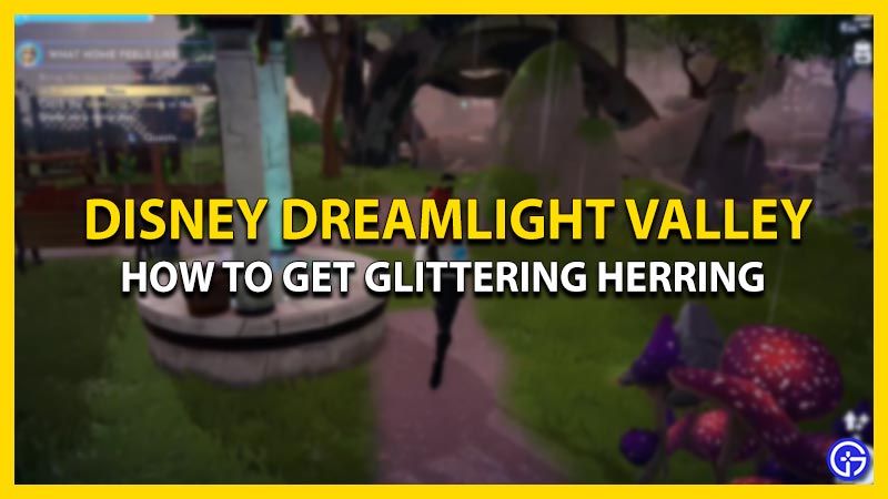 Catch Glittering Herring in Disney Dreamlight Valley
