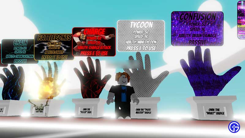 slap battles unlock plate master badge and get tycoon glove