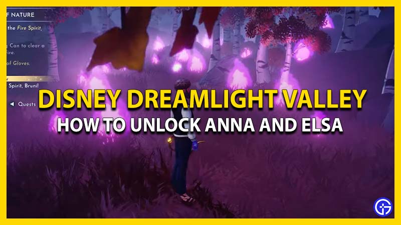 Unlock Elsa and Anna in Disney Dreamlight Valley