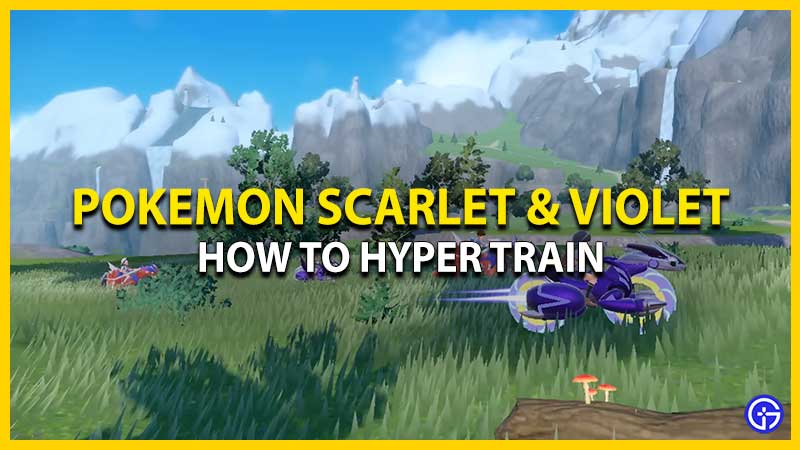 Hyper Training in Pokemon SV