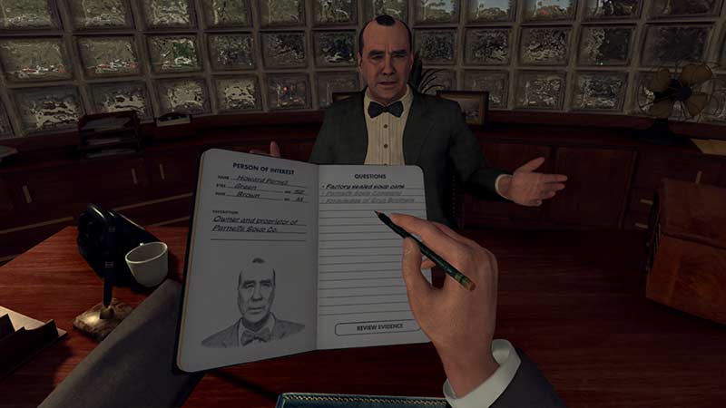 L.A. Noire VR Case Files Best Game 2022