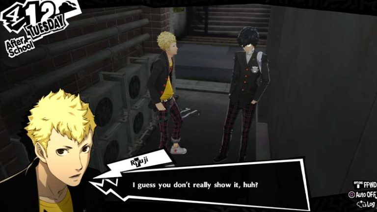 What Are Ryuji Confidant Choices In Persona 5 Royal