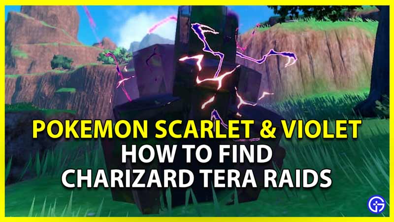 how to find charizard tera raids in pokemon scarlet and violet