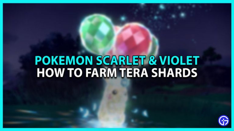 How To Farm Tera Shards In Pokemon Scarlet Violet Sv