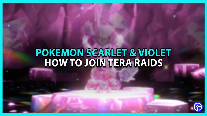 How to join Tera Raids in Pokemon Scarlet and Violet