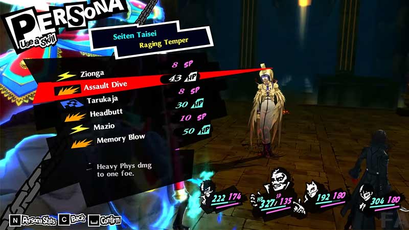 Recover SP in Persona 5 Royal