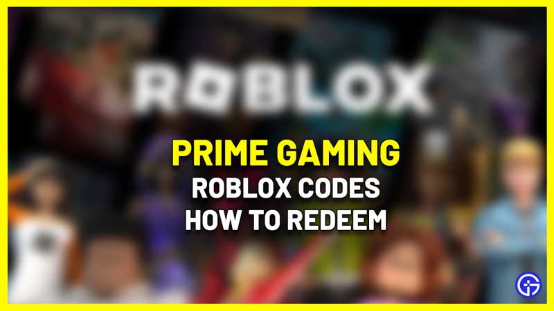 Roblox Prime Gaming Code, 電子遊戲, 電子遊戲機, 其他- Carousell