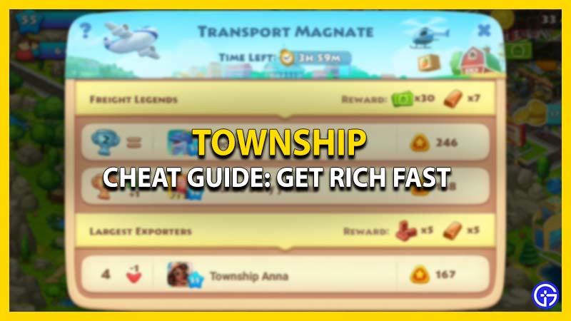 Township Cheat Guide to get rich fast