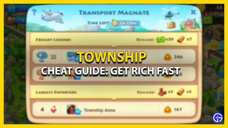 Township Cheat Guide to get rich fast