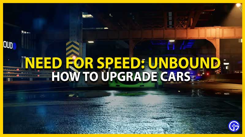 Upgrade Cars in NFS Unbound