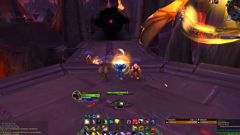 Use Chrono Crystal to complete Chromie Time quest