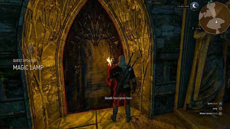 Witcher Lamp Riddle Solution - Gamer Tweak