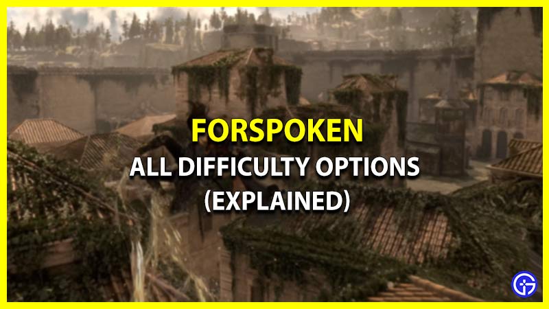 All Difficulty Options In Forspoken