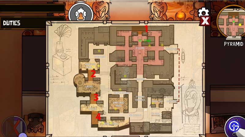 Ancient Sands Map Guide In Goose Goose Duck 