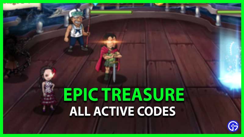 Epic Treasure Codes