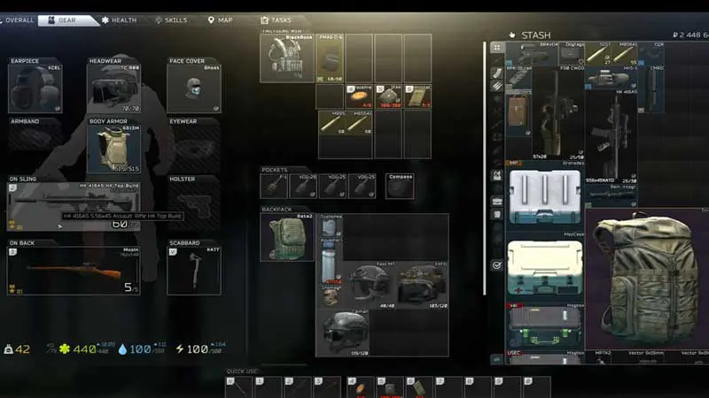 Escape From Tarkov Rotate Items