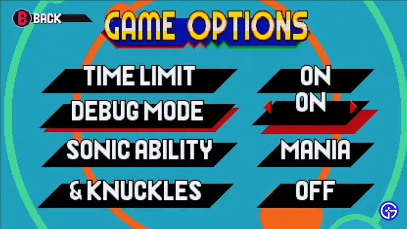 How To Unlock Debug Mode In Sonic Mania