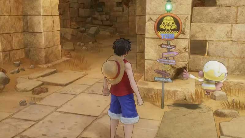 One Piece Odyssey Unlock Yosai Signs for Fast Travel