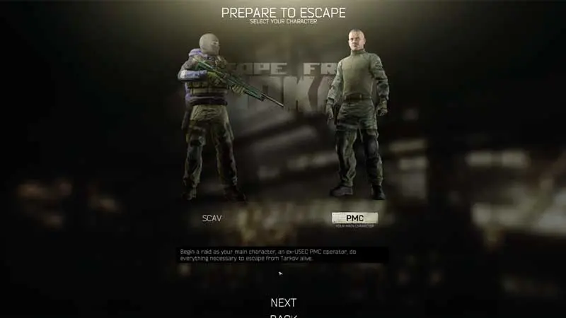 PMC vs Scav in Escape From Tarkov