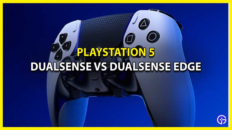 PlayStation DualSense vs DualSense Edge