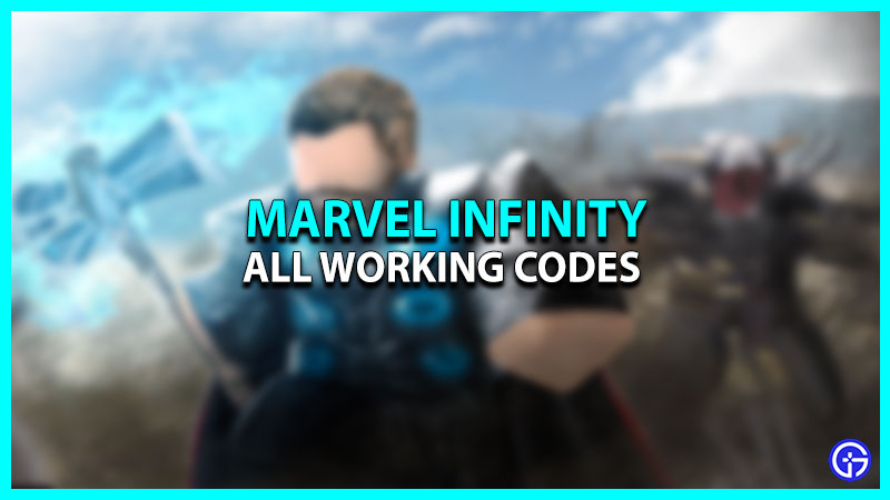 Roblox Marvel Infinity Codes