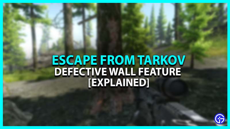 What Is Defective Wall In Escape From Tarkov