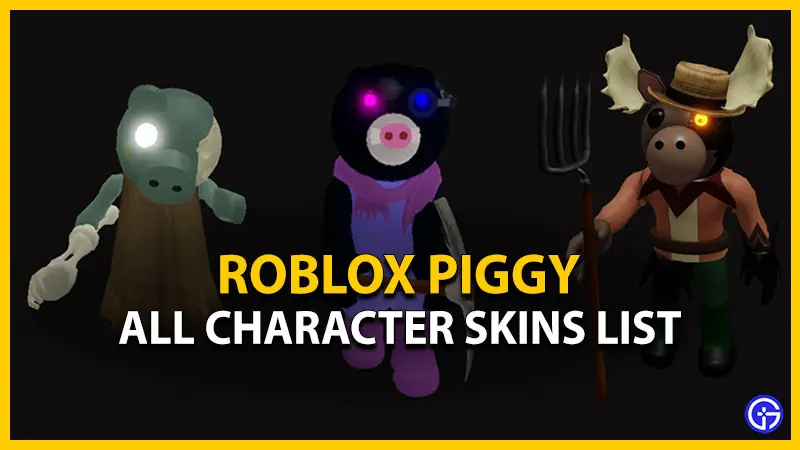 roblox piggy character skins