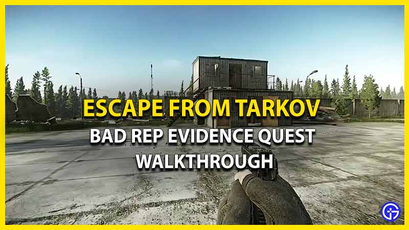 bad rep evidence quest eft