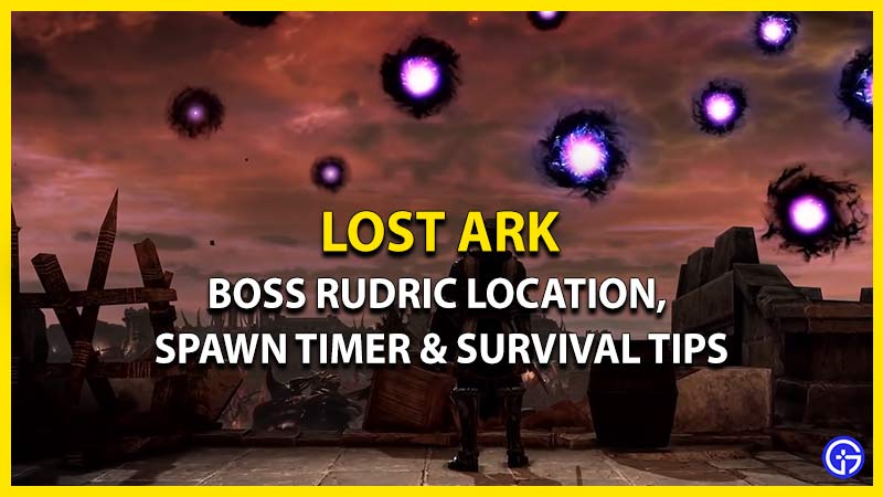 how to beat boss rudric lost ark