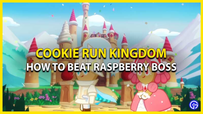 beat raspberry boss cookie run kingdom