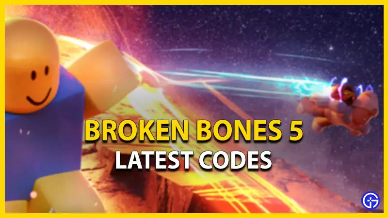 broken bones 5 roblox codes