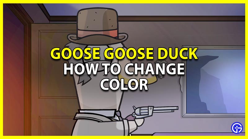 goose goose duck how to change color