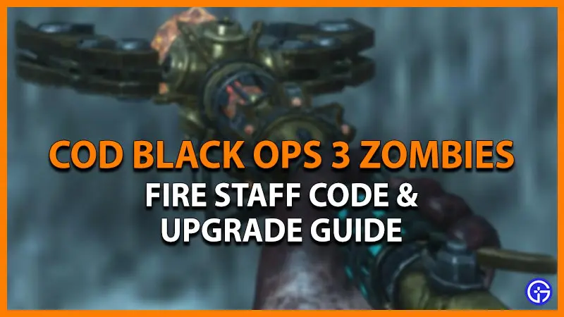 fire staff code cod black ops 3 zombies