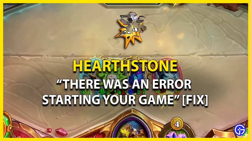 fix there was an error starting your game hearthstone