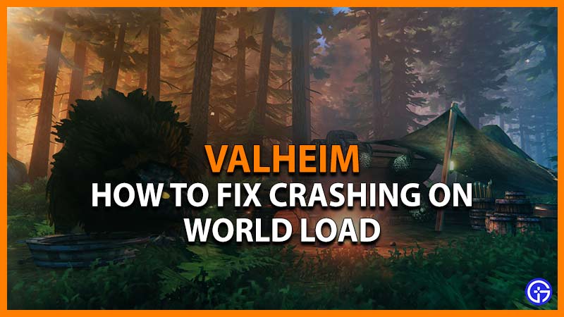 valheim crashing on world load