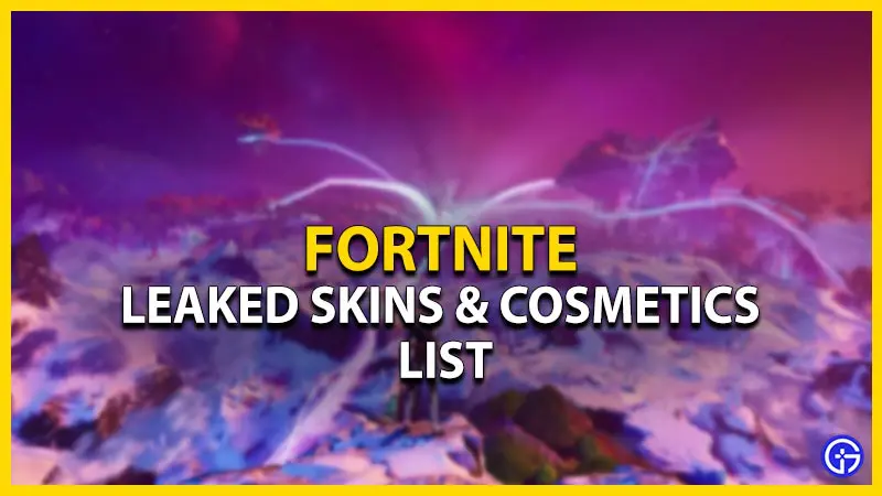 fortnite leaked skins