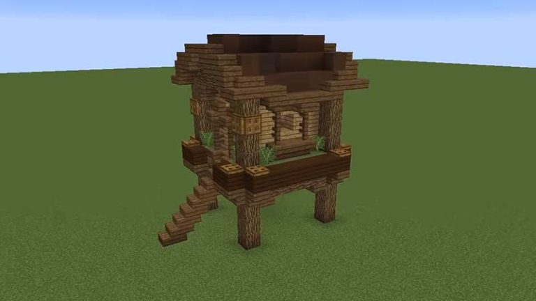 Minecraft: How To Make A Working Chicken Coop - Gamer Tweak