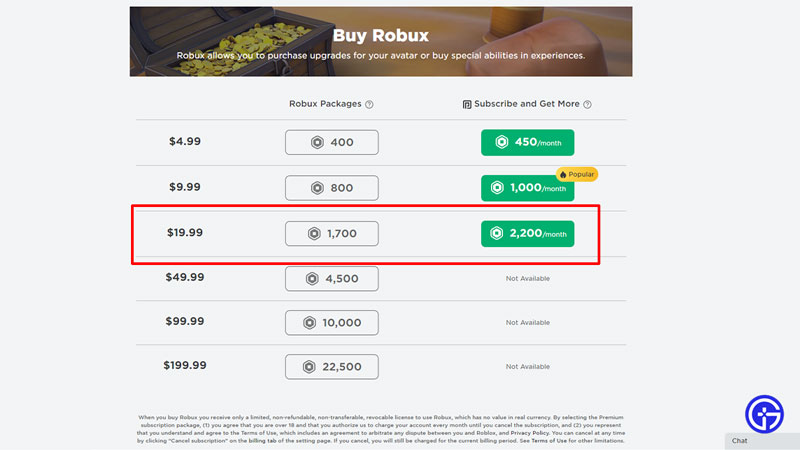 Roblox Price Guide: Robux Cost per Dollar (How much) - G2A News