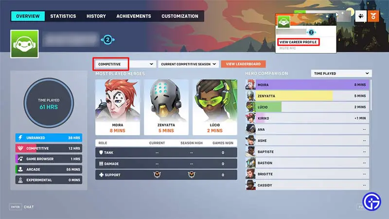 how to check your rank in overwatch 2