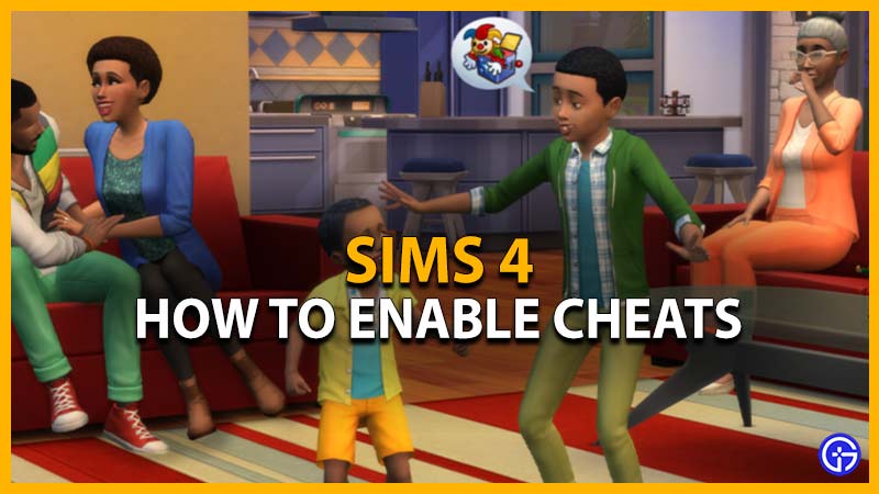 how to enable cheats in sims 4