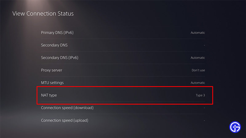 ps5 nat type failed issue fix