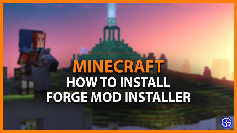 minecraft forge mod installer