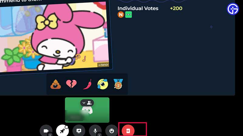 how to leave know what i meme activity discord 