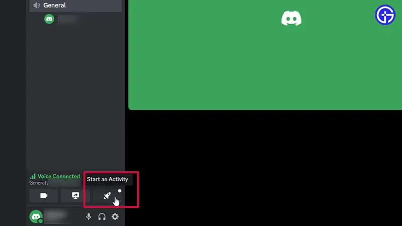 how to start discord activity 