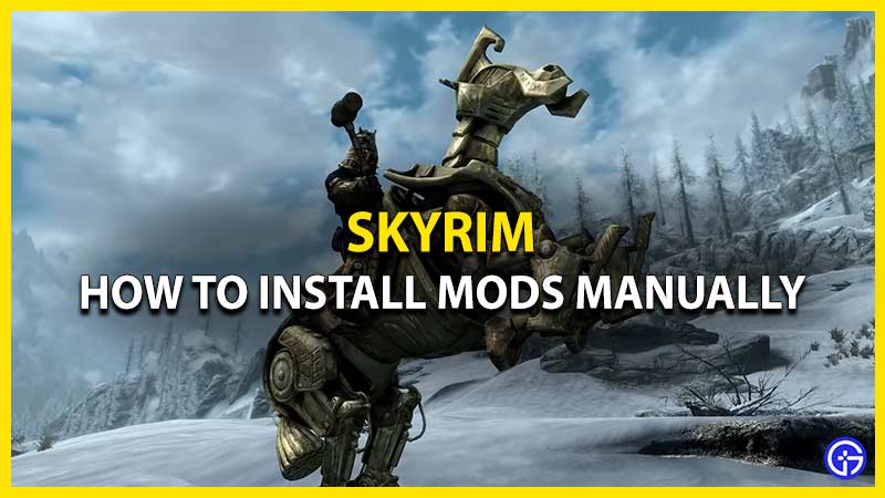 Install Skyrim mods manually